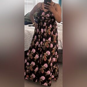 Floral maxi dress